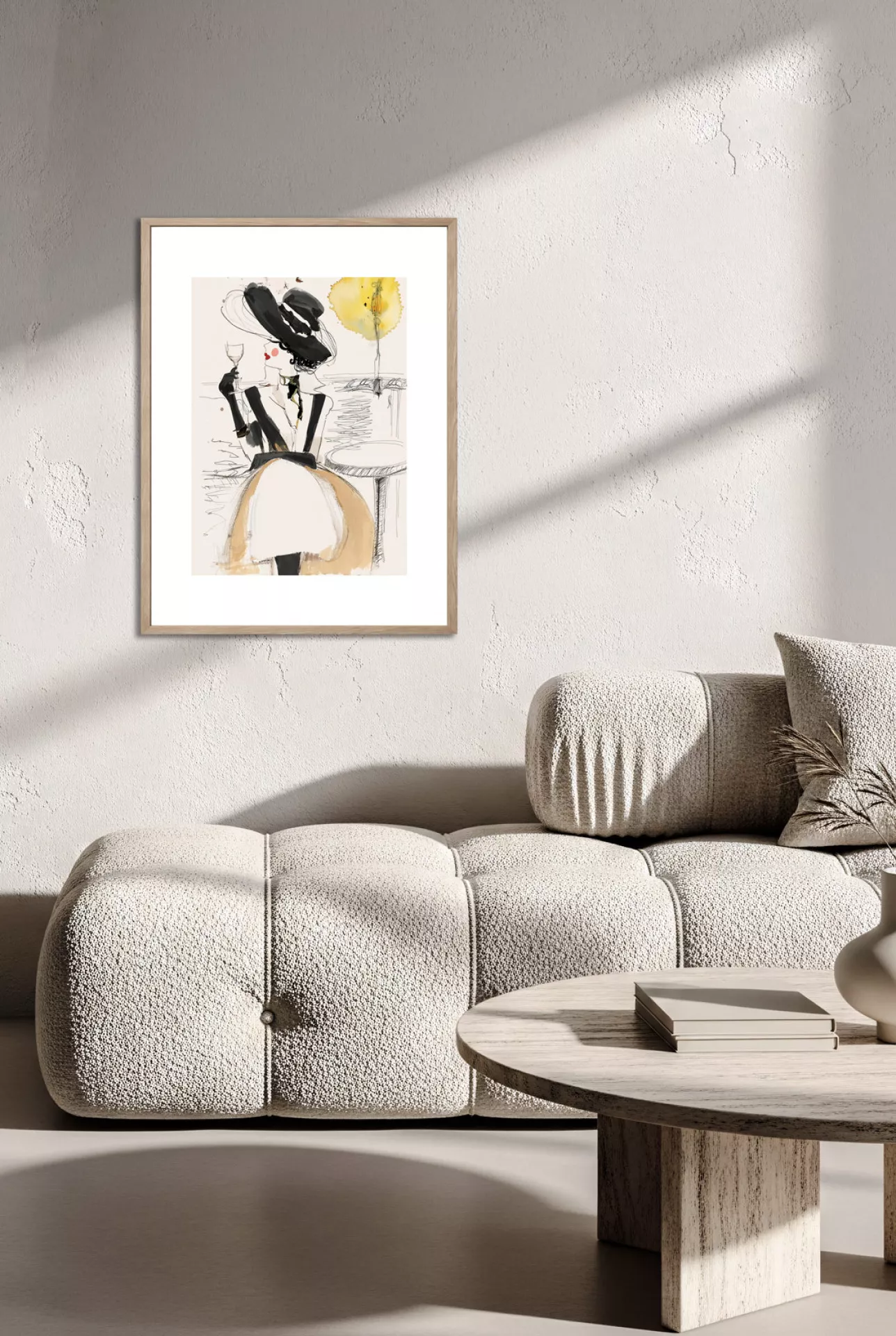 COUCOU | Gerahmter Fine Art Print